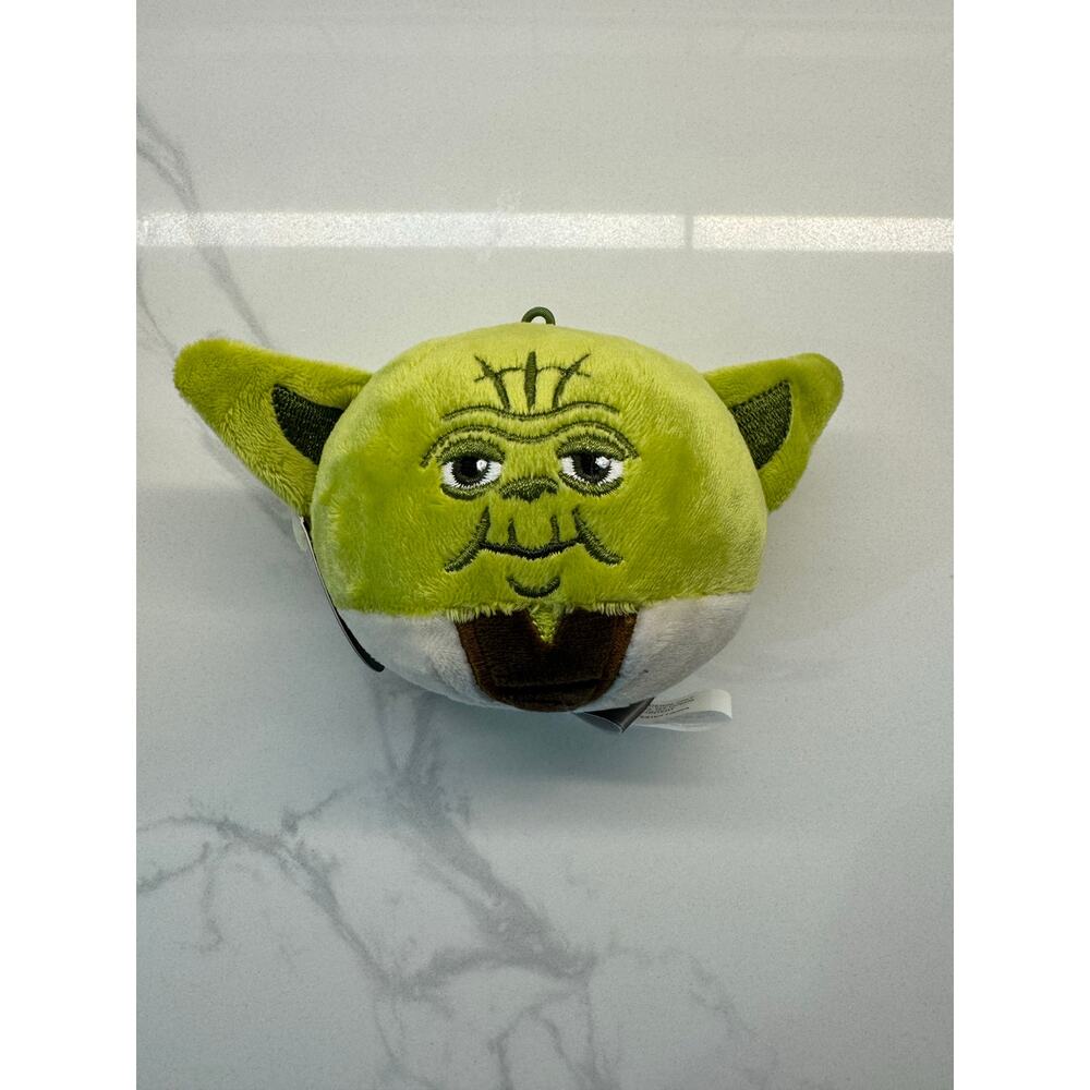 Hallmark Fluffballs Plush Character Ornament, 4 inches Yoda Star Wars